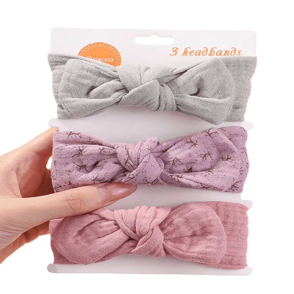 Bow Headbands in Soft Fabric_1