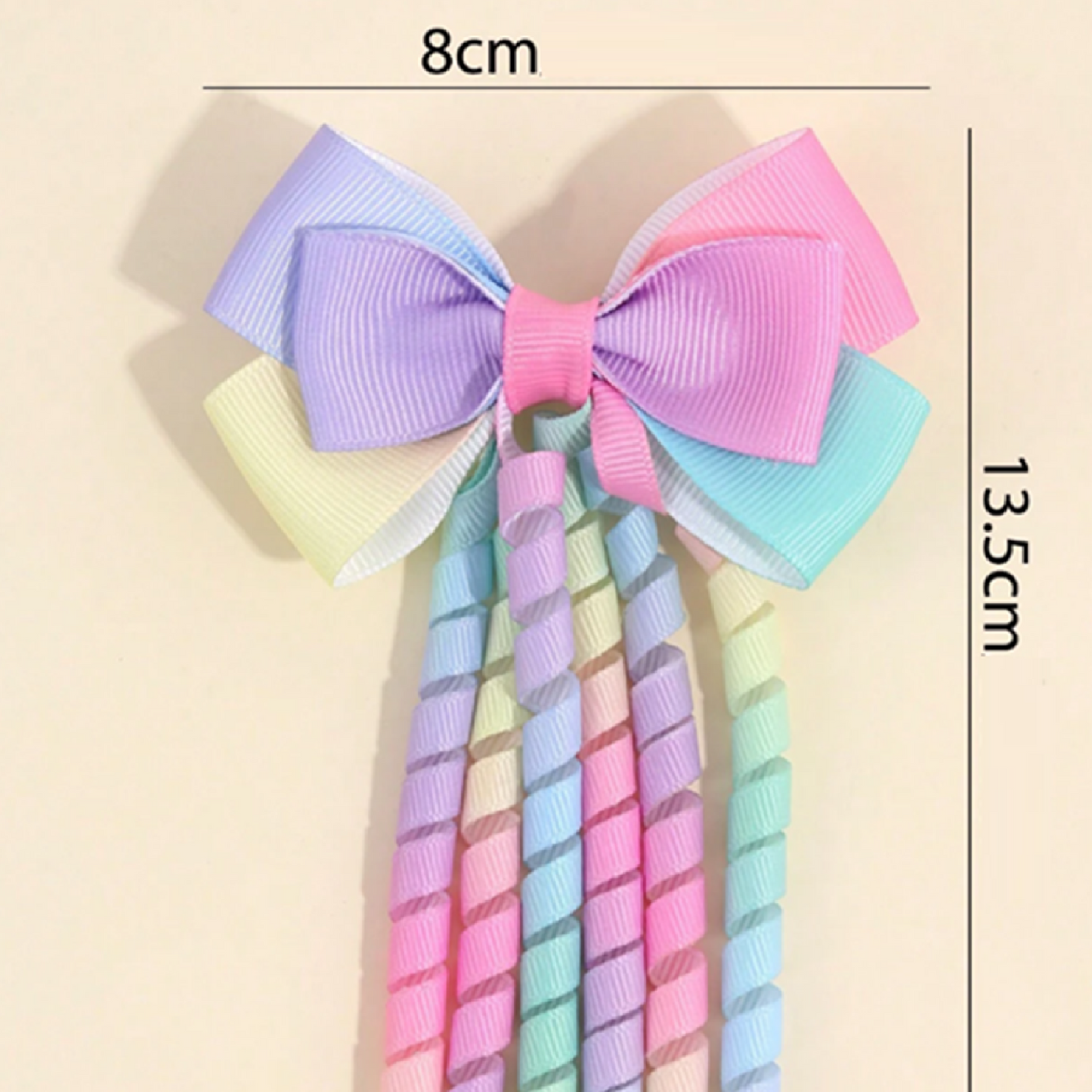 Gradient Bow Hairpins - 2 pcs