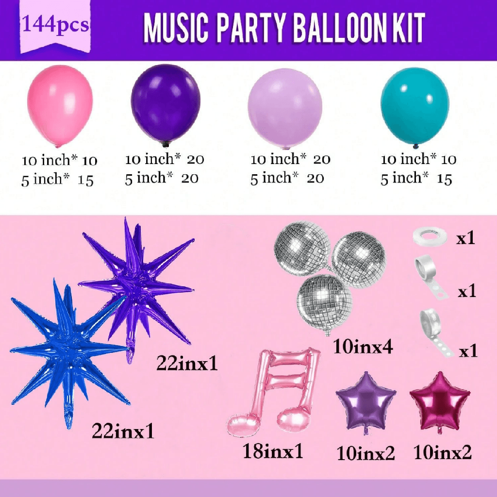 K-POP Music Hunter Balloon Arch