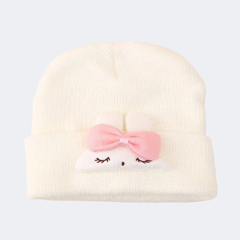 isecai Whimsy Beanie pink×white isecai Whimsy Beanie pink×white isecai Whimsy Beanie pink