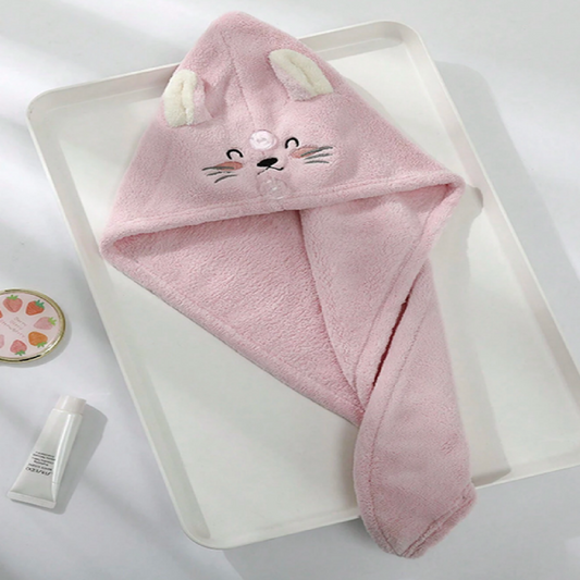 Microfiber Hair Towel Wrap for Kids 2