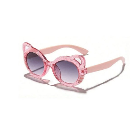 Pink cat-eye sunglasses