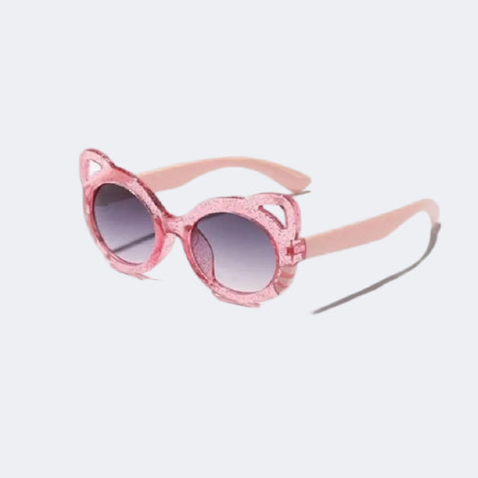 Pink cat-eye sunglasses
