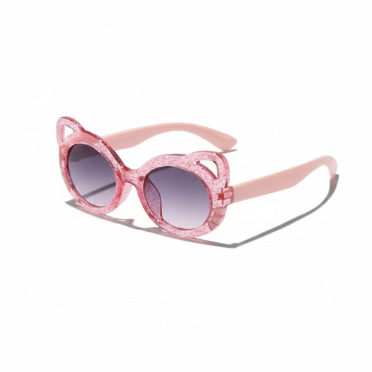 Pink cat-eye sunglasses