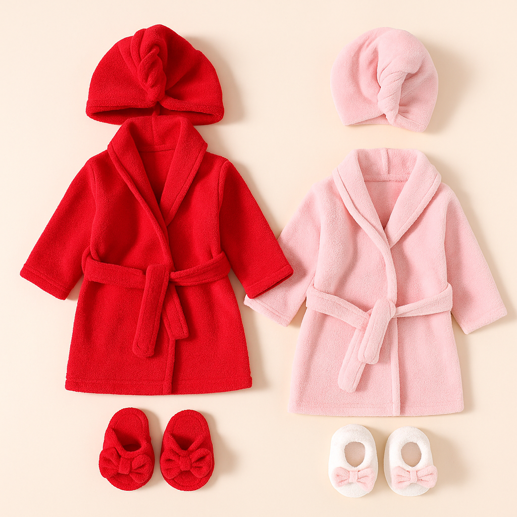 Baby Bathrobes & Towels