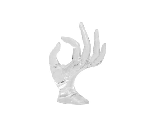 Transparent Hand Shaped Jewelry Organizer