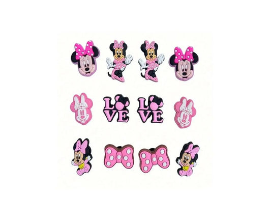 Character Shoe Charms 12 pcs