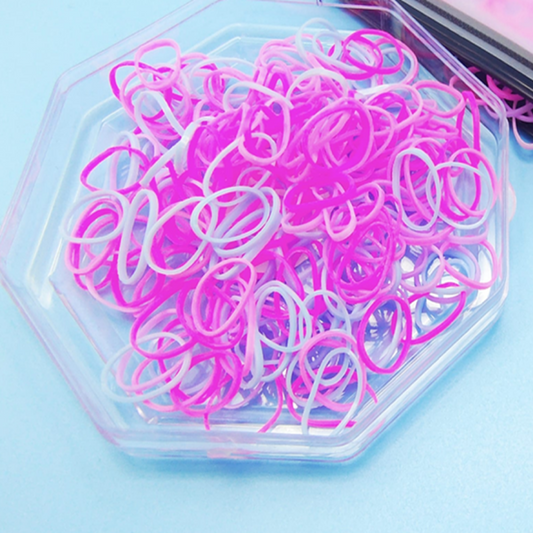 Disposable Hair Ties – Neon Pop Colors 1000 pcs