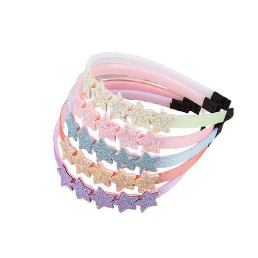 Colorful star-shaped headband