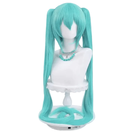 Green Long Straight Hair Wig