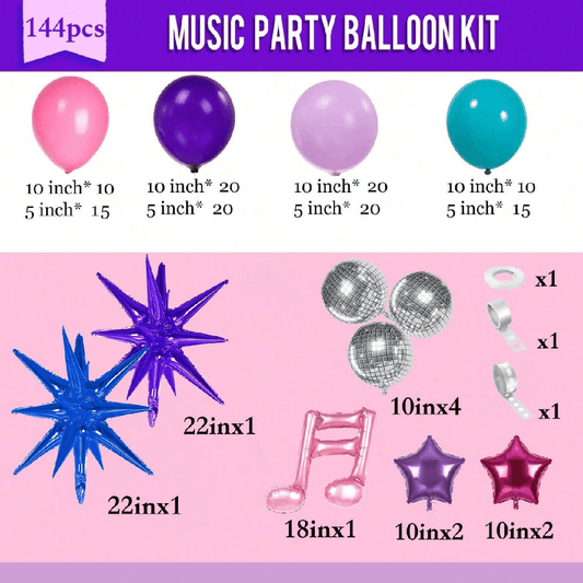 K-POP Music Hunter Balloon Arch
