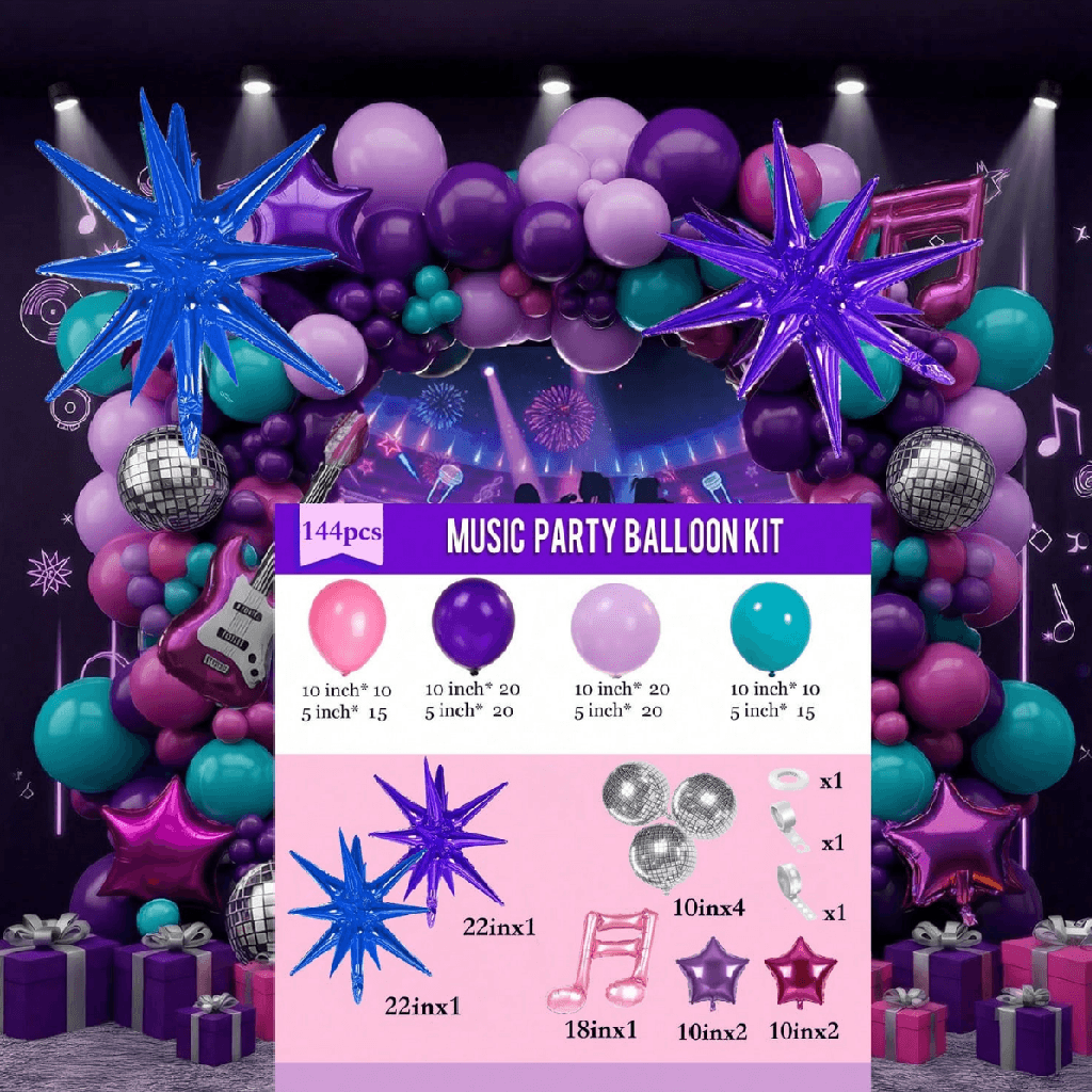 K-POP Music Hunter Balloon Arch