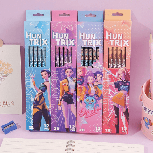 K-POP Pencils and Pencil Sharpener