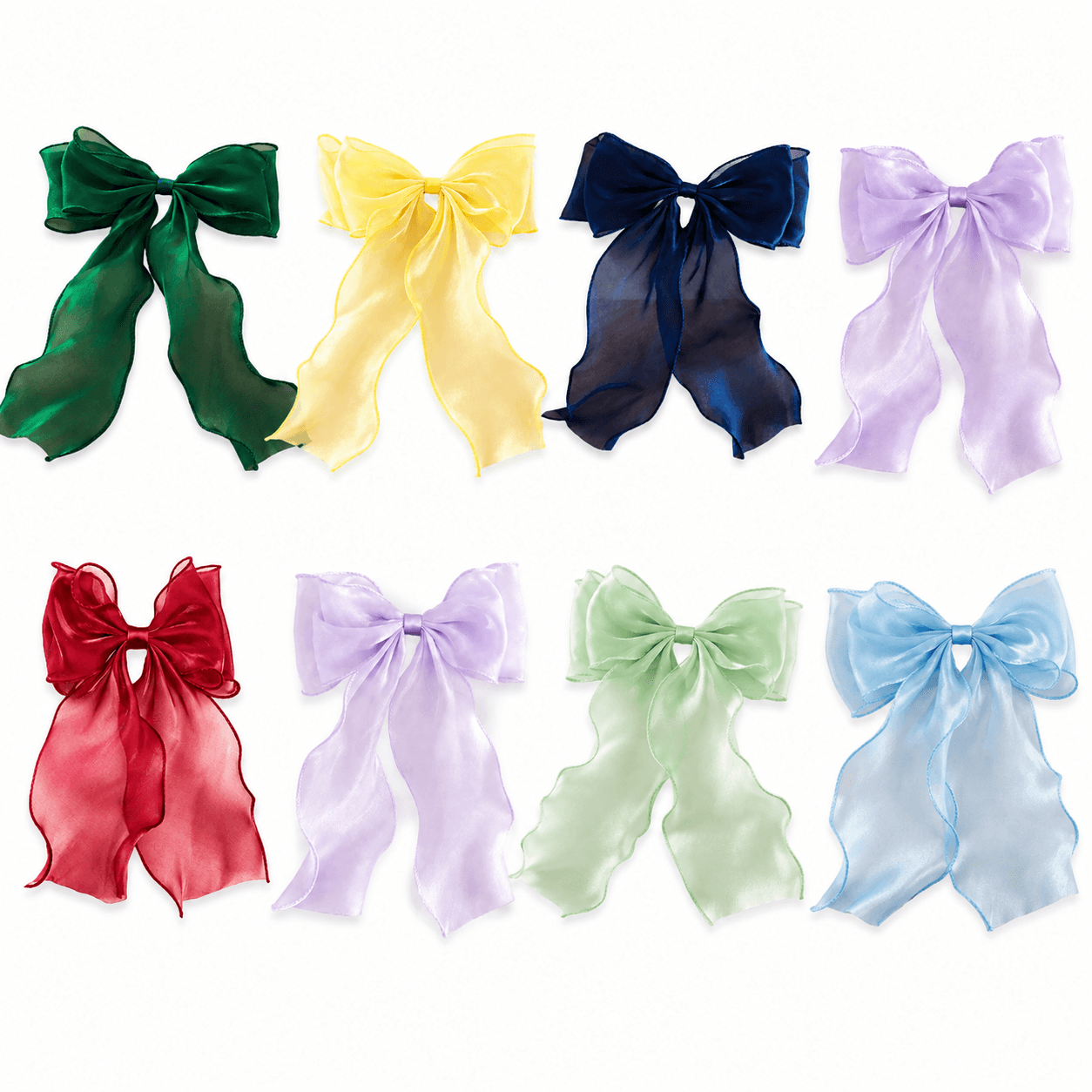 Mesh Bow Hair Clip