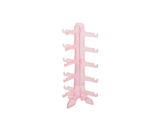 Sunglasses Display Rack Pink Holds 5 Pairs