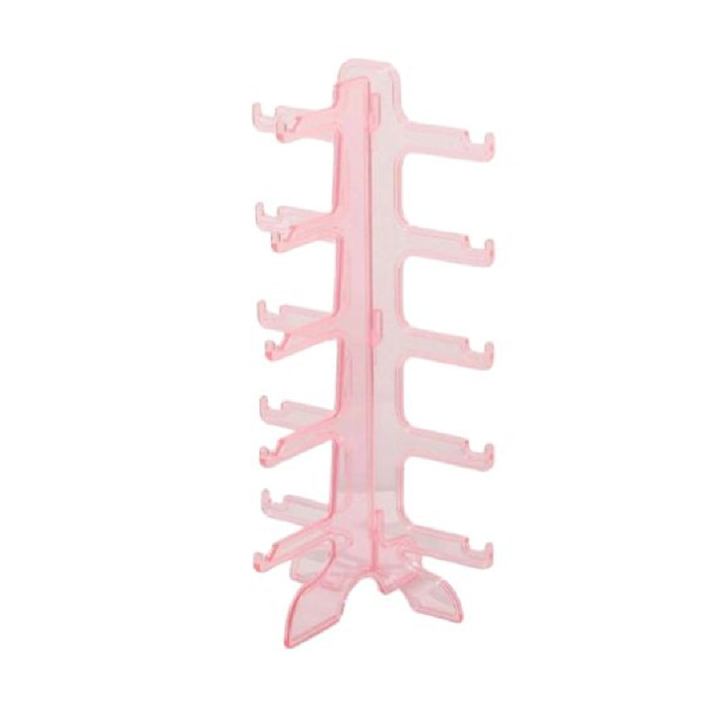 Pink sunglasses organizer 