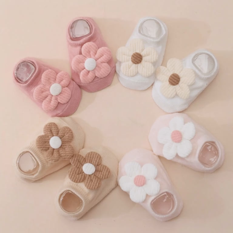 Baby Flower Socks